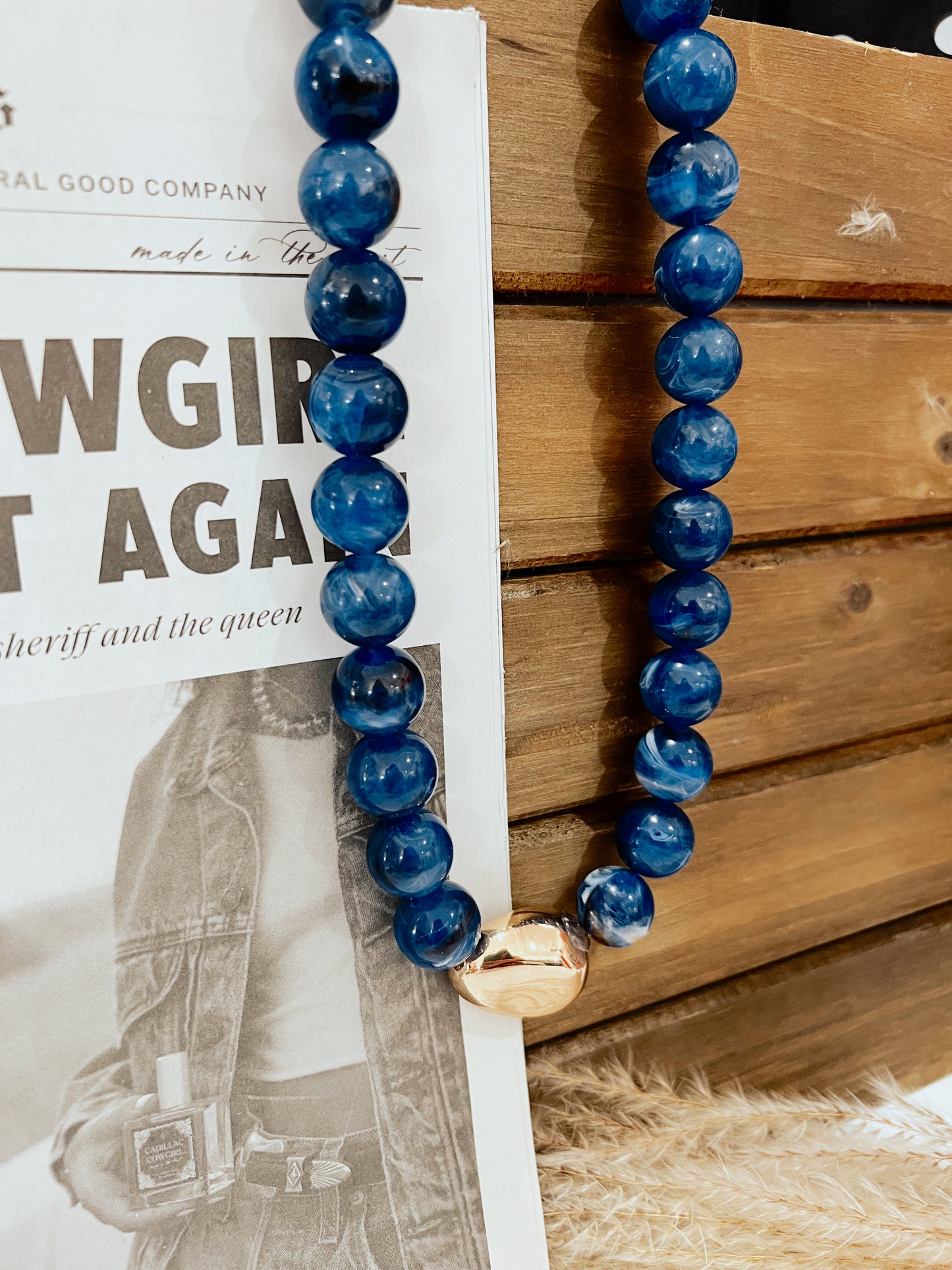 Deep Blue Sky Necklace