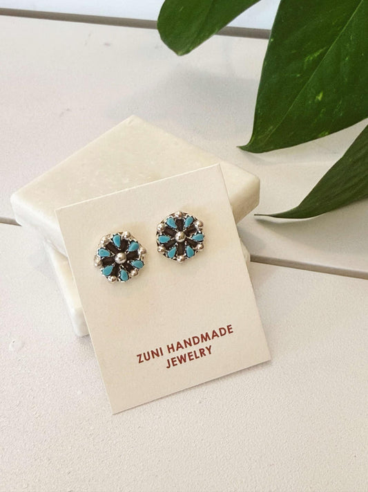 Authentic Midnight Sun Sterling Silver Earrings #306