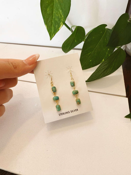 Authentic Golden Horizon Earrings #308