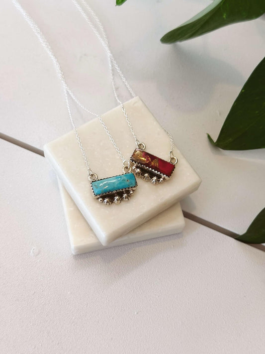 Authentic Sonoran Sunset Sterling Silver Necklace #316