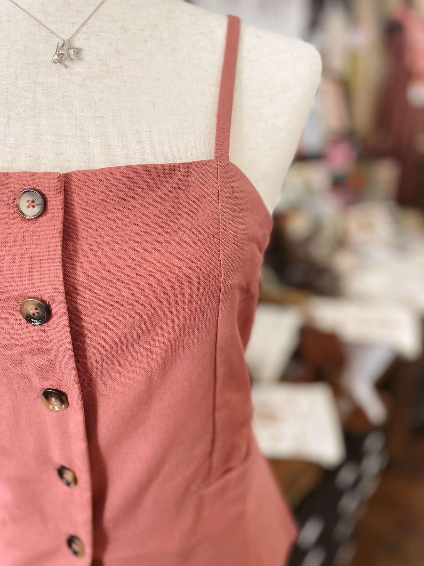 The Quinton Button Up Tank