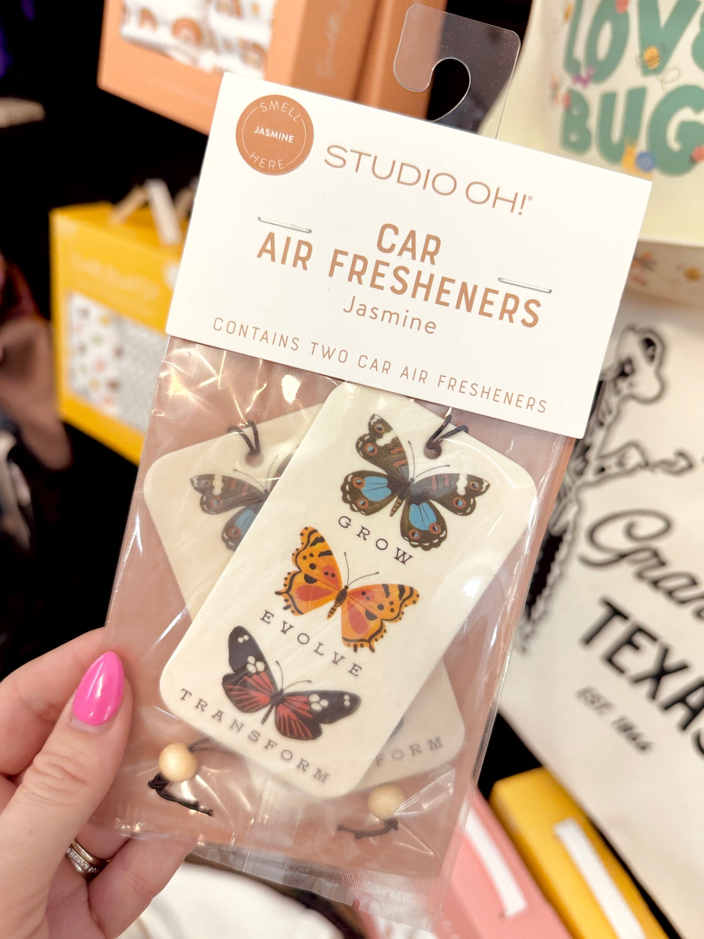 Grow Evolve Transform Air Freshener