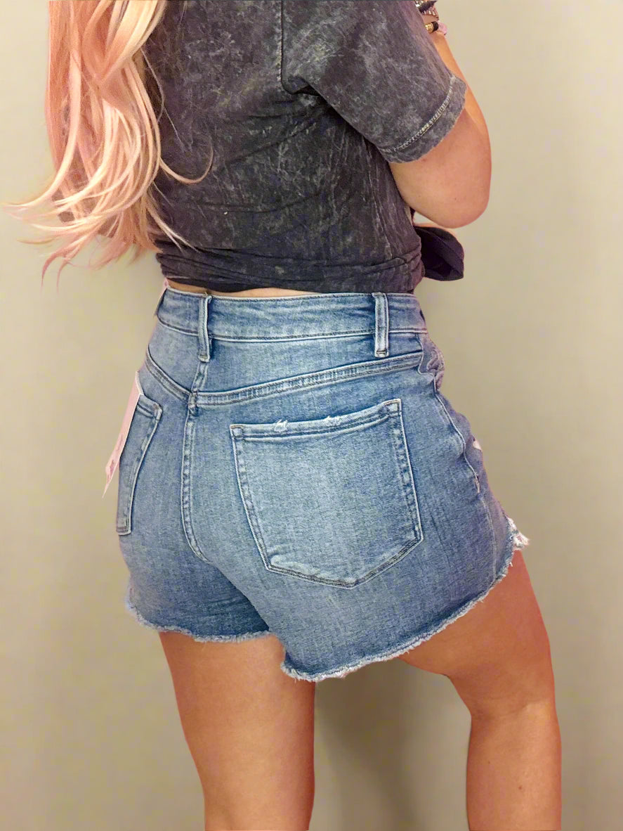 The Perfect Denim Shorts