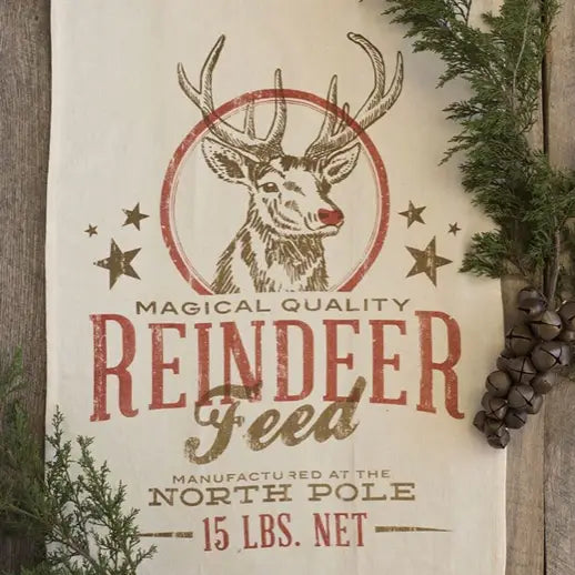Reindeer Feed Kitchen Towel