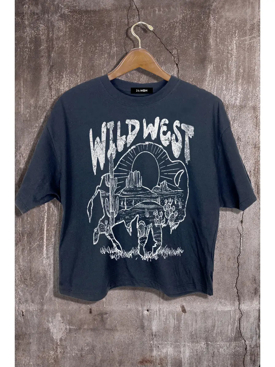 Wild West Crop Tee