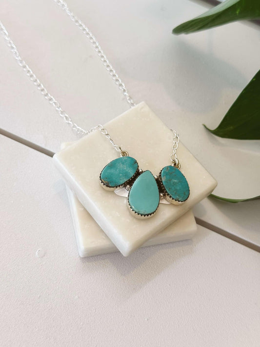 Authentic Red River Flow Sterling Silver Necklace #311