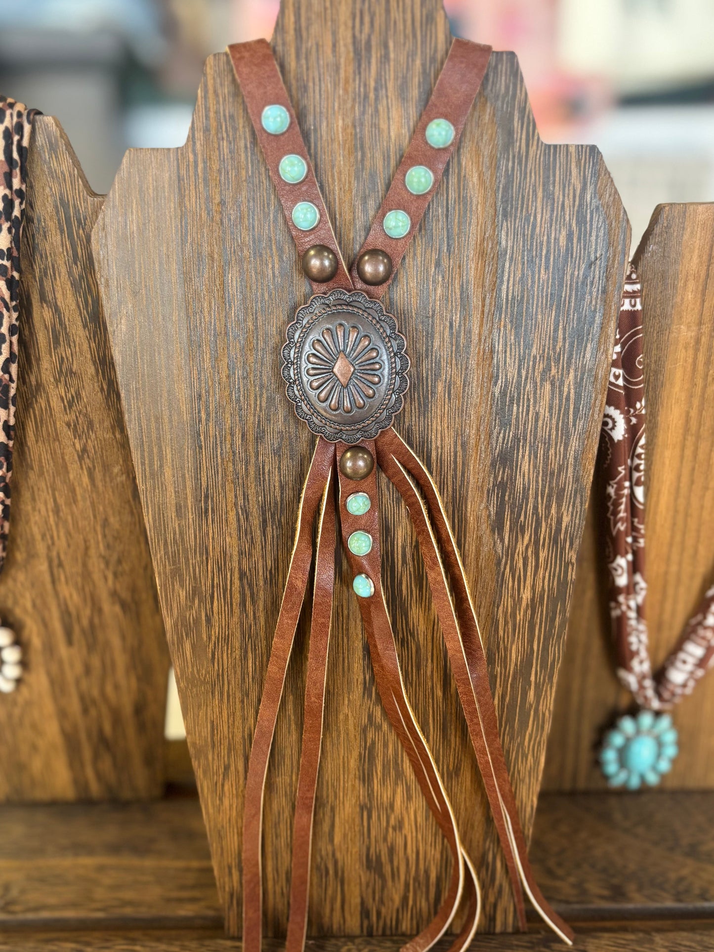 Wild West Concho Necklace