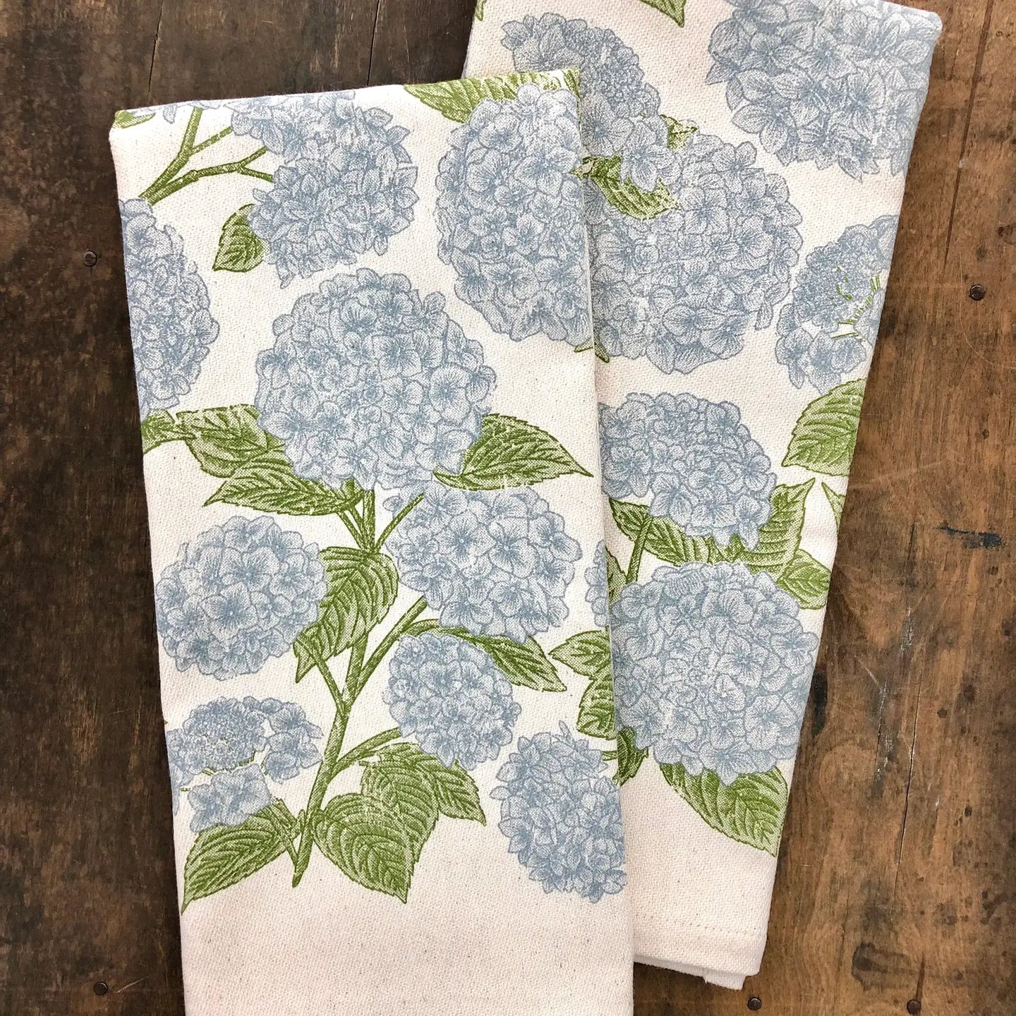 Hydrangea Pattern Kitchen Towel