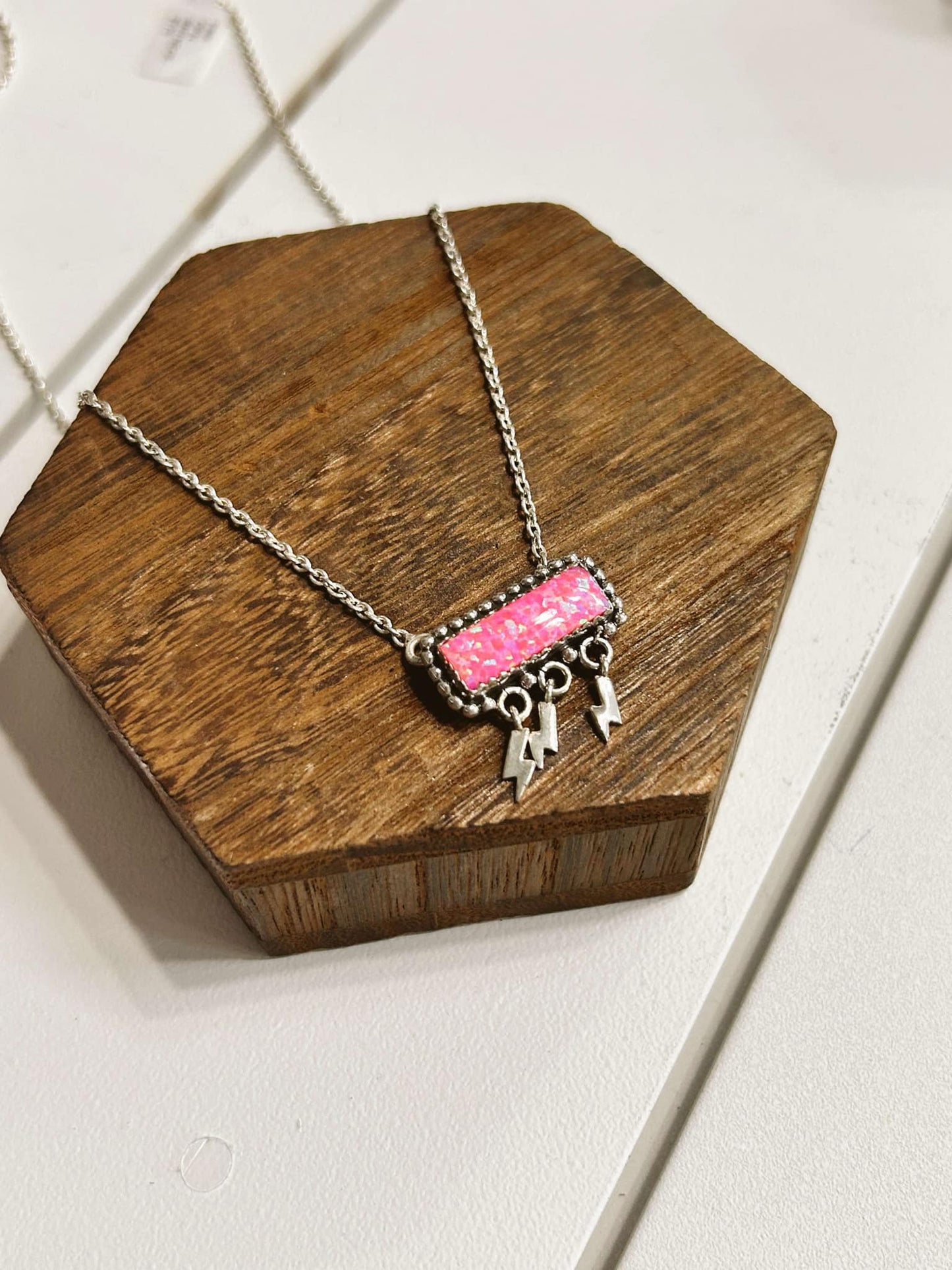 Authentic Bolt Bar Necklace - 030