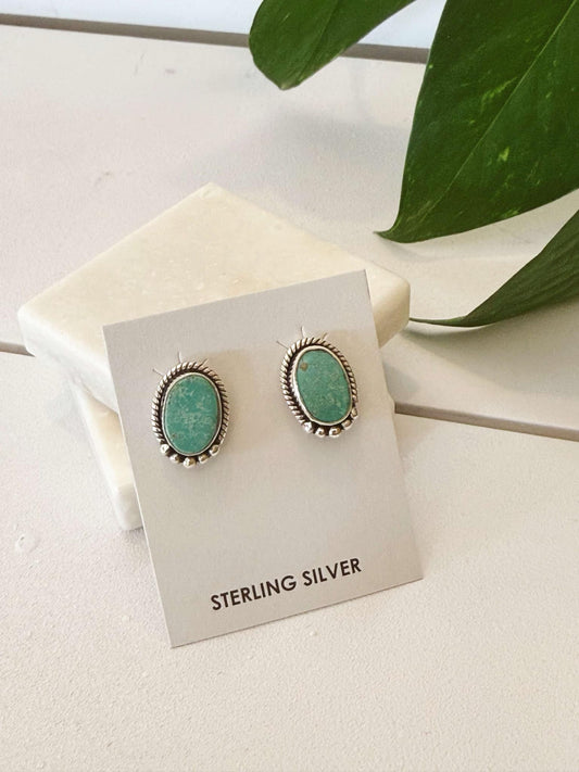 Authentic Desert Sky Sterling Silver Earrings #303