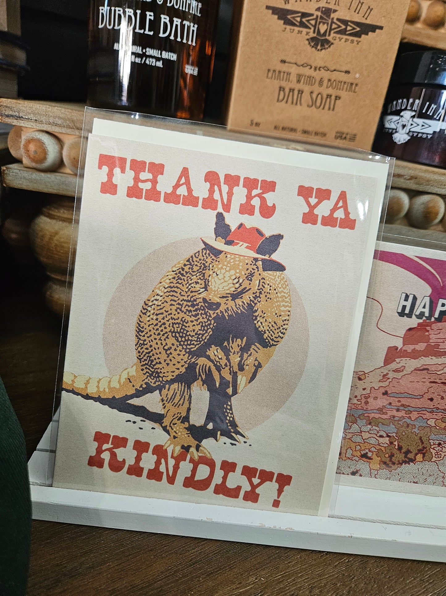 Thank Ya Kindly Thank You Greeting Card