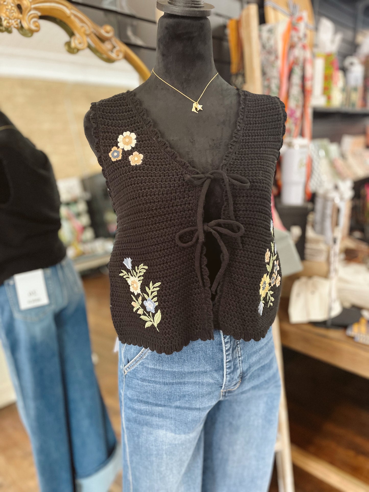 Elanor Crocheted Vest