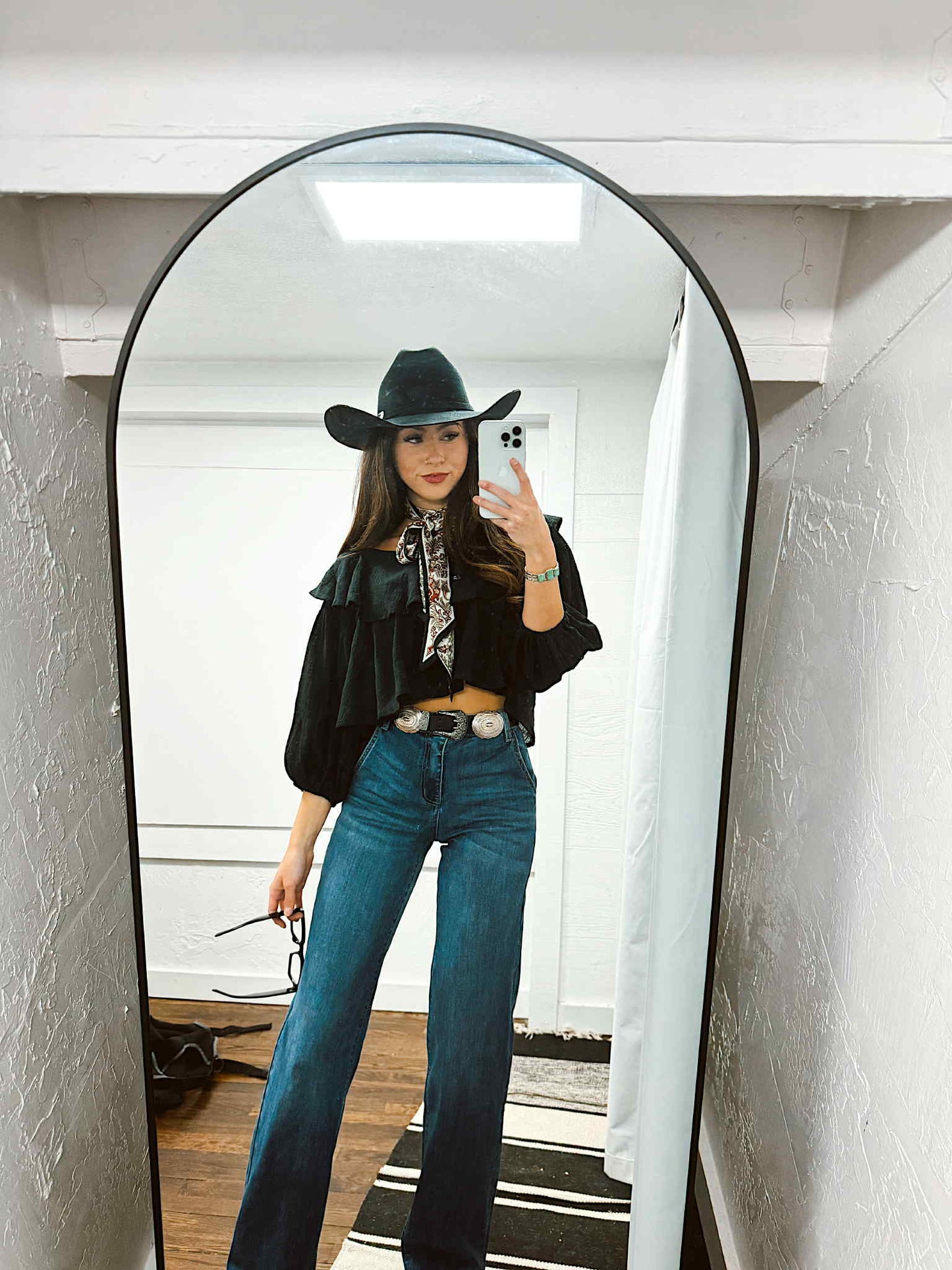 The Gia Ruffle Sleeve Top