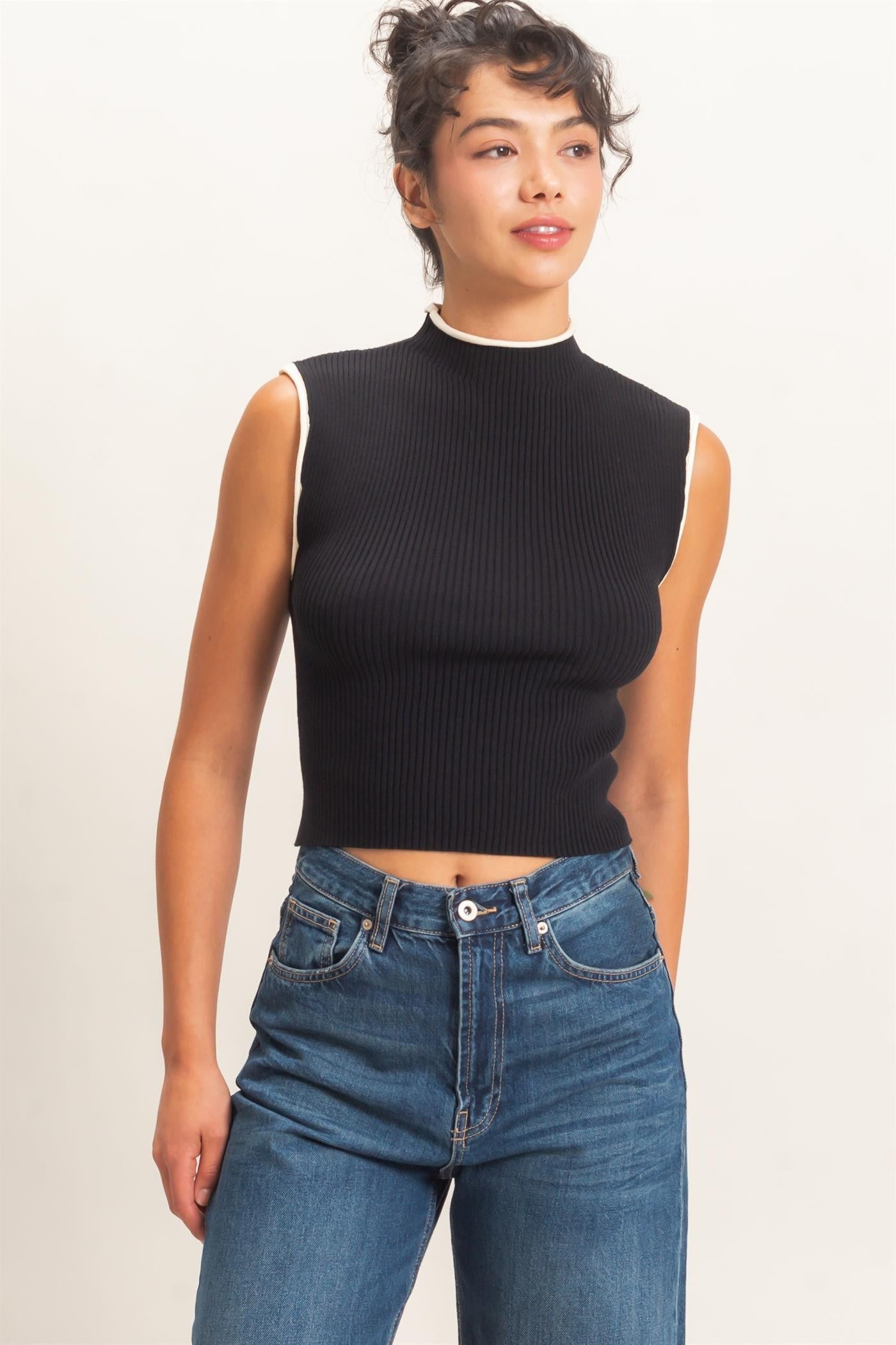 City Chic Contrast Tank