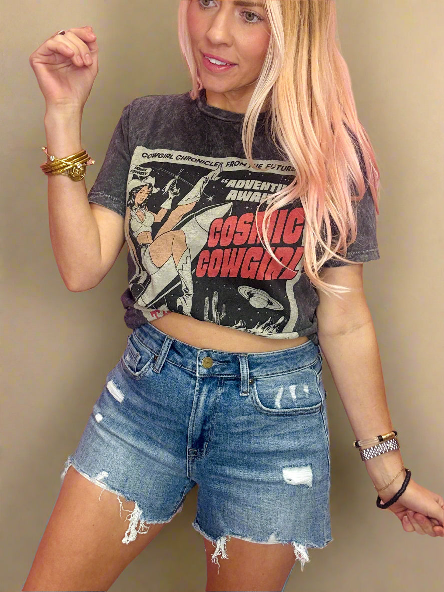 The Perfect Denim Shorts