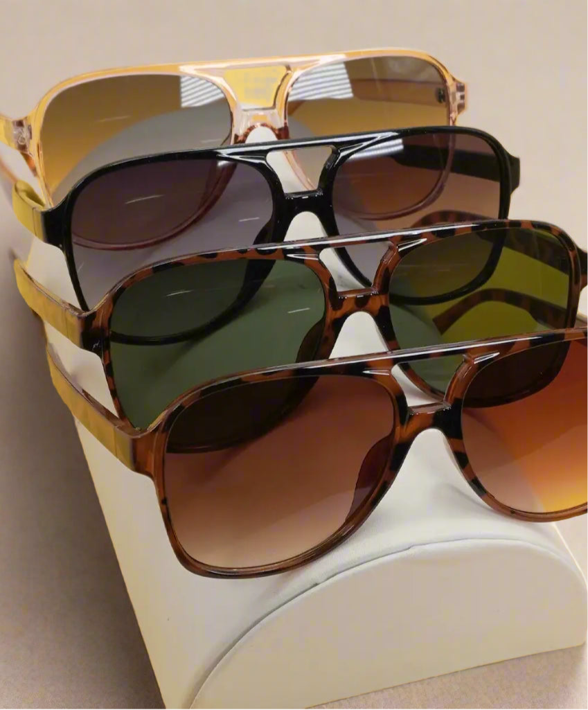Classic Oversized Frame Sunglasses