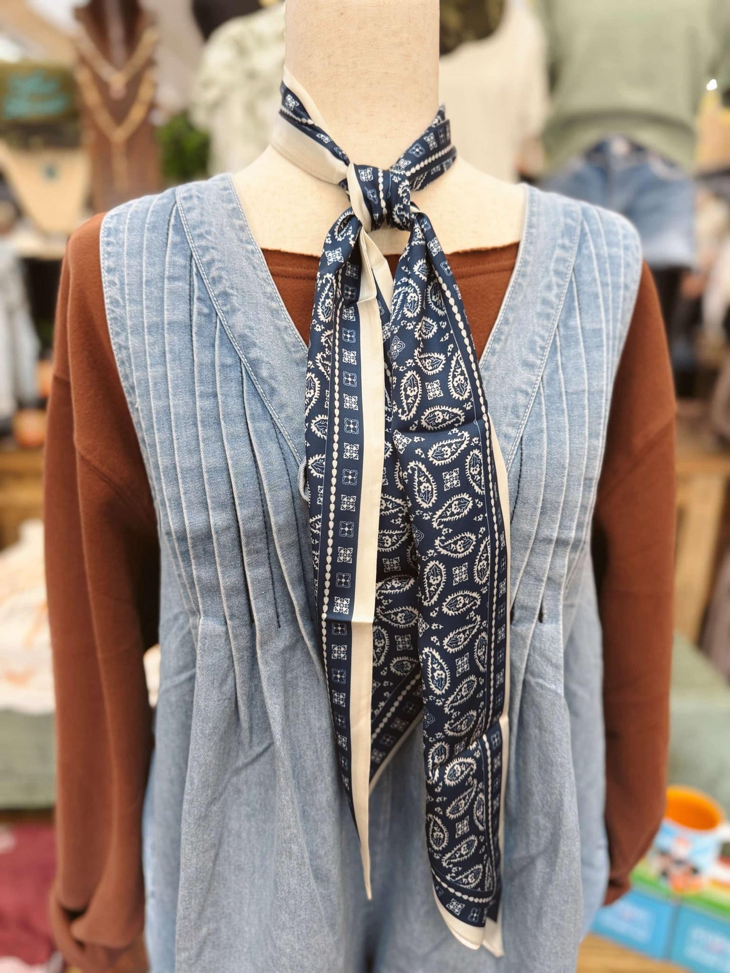 Harbor Nights Paisley Bandana