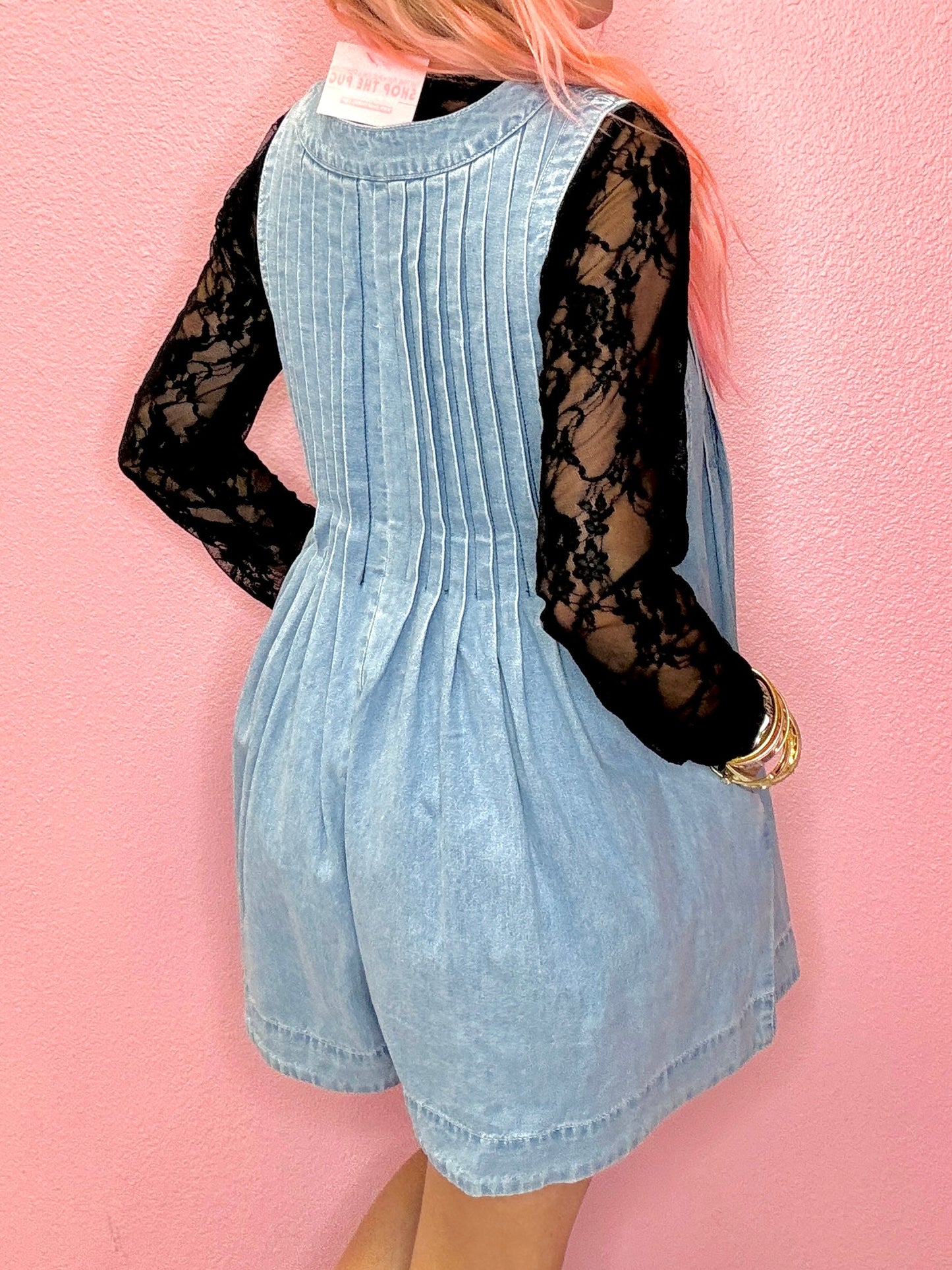 The Bliss Pleated Romper