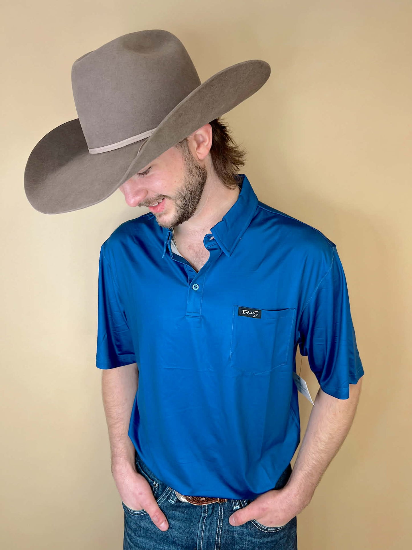 The High Noon Navy Polo