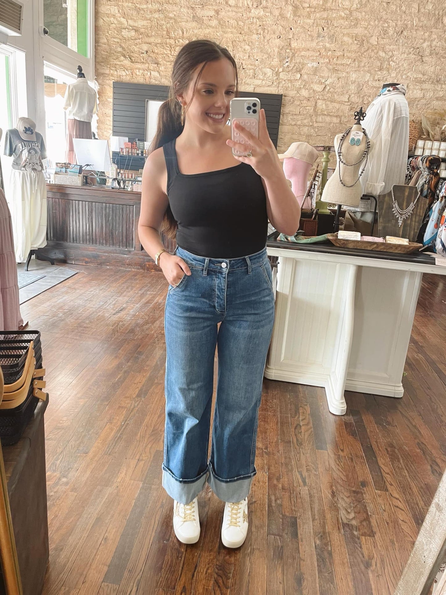 The Ellie Cuffed Jeans