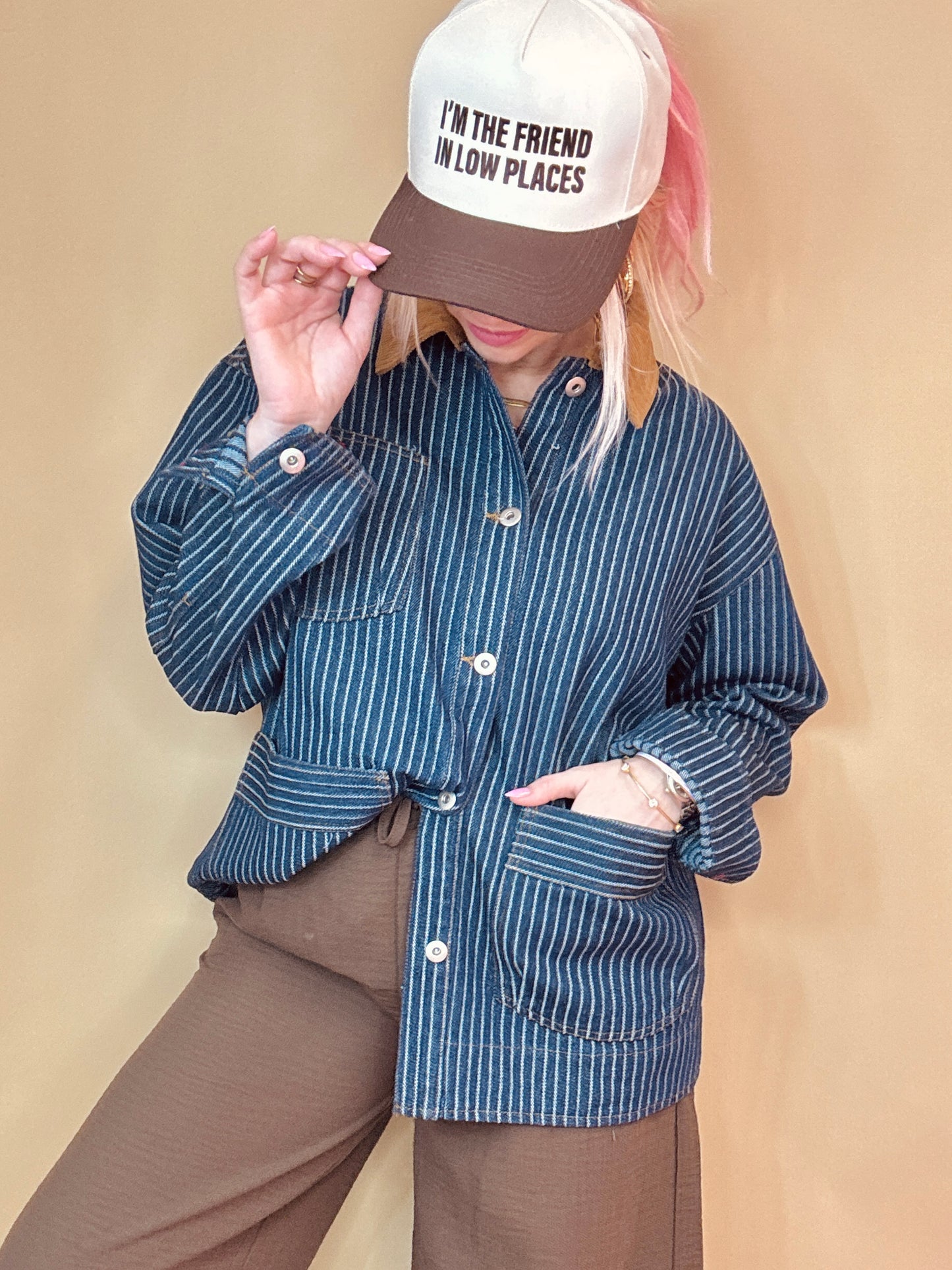 The Stellar Denim Shacket