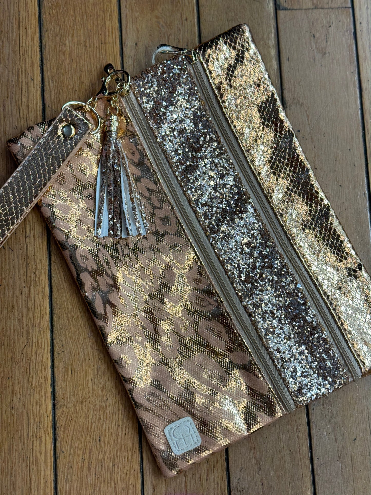 Double Zipper Makeup Bag