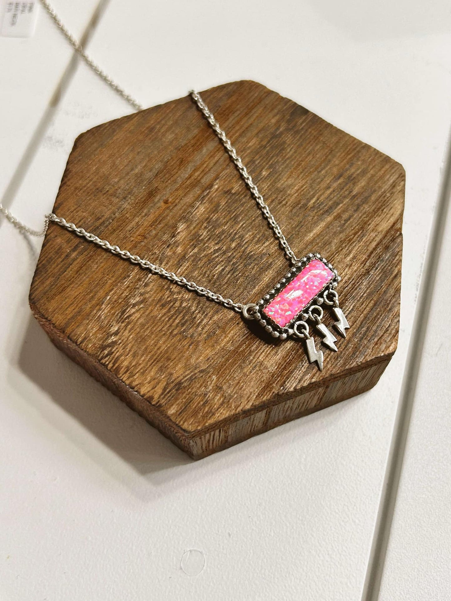 Authentic Bolt Bar Necklace - 030