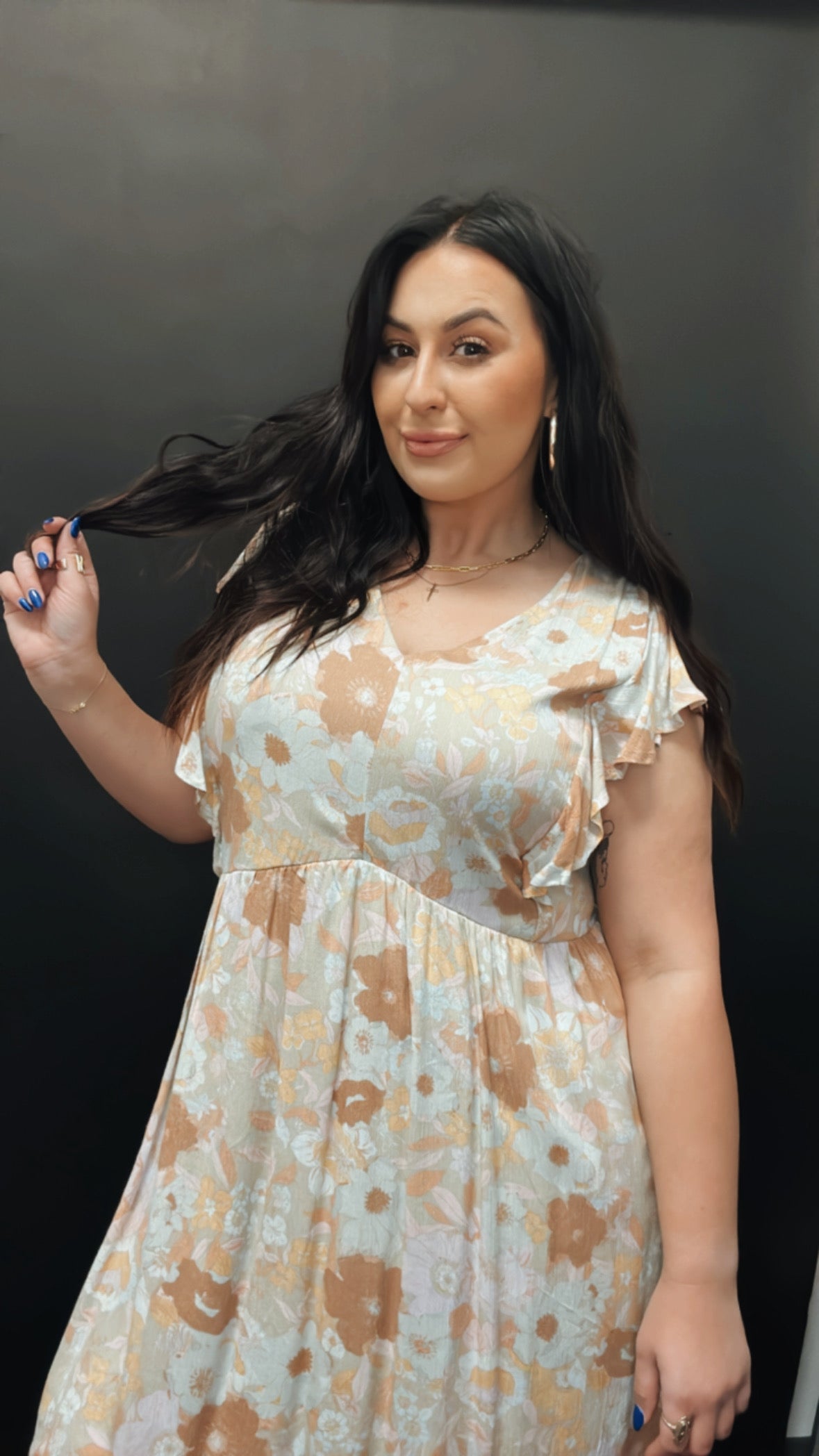 The Lily Floral Dress