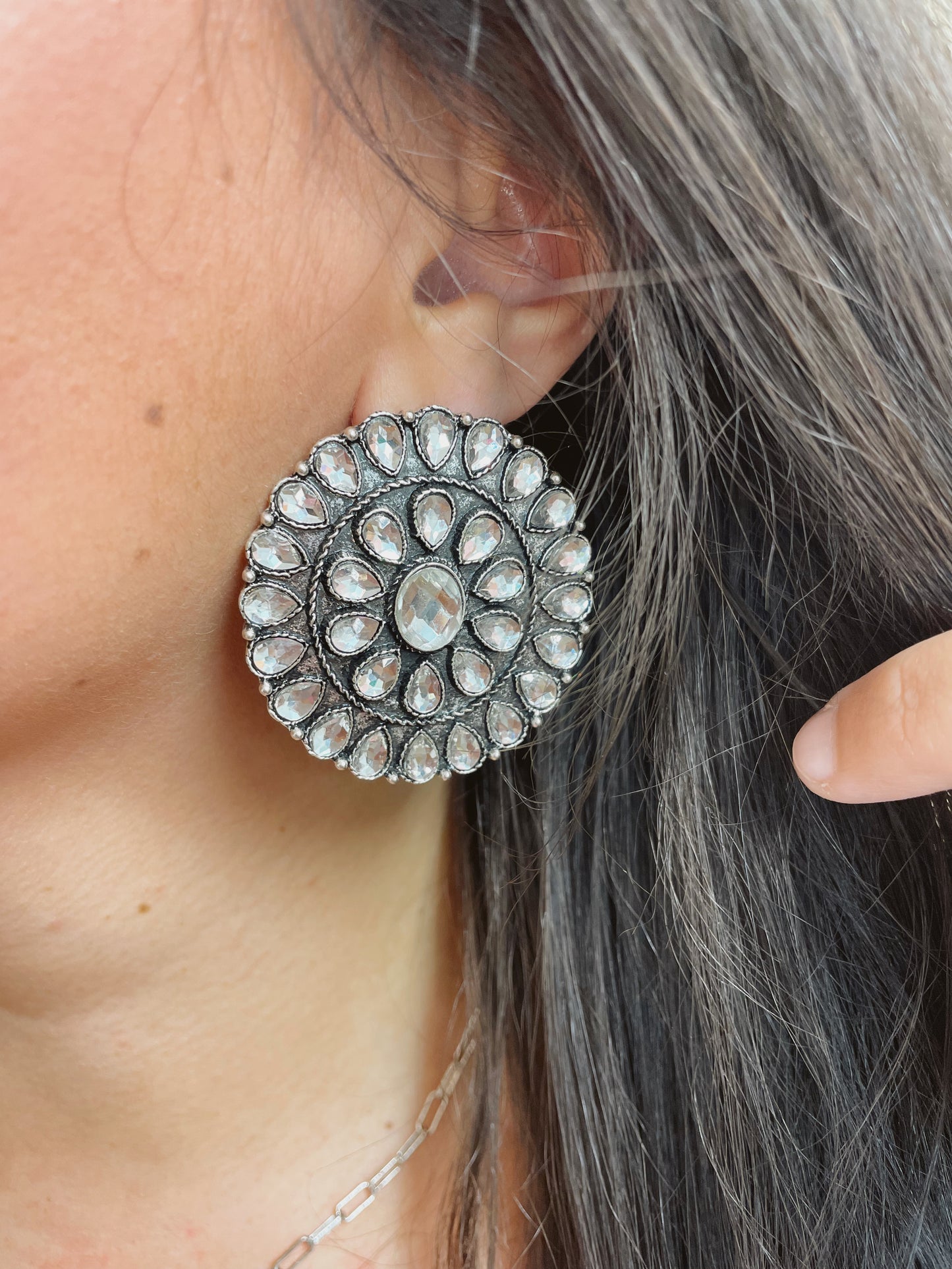 The Lindsay Concho Earrings