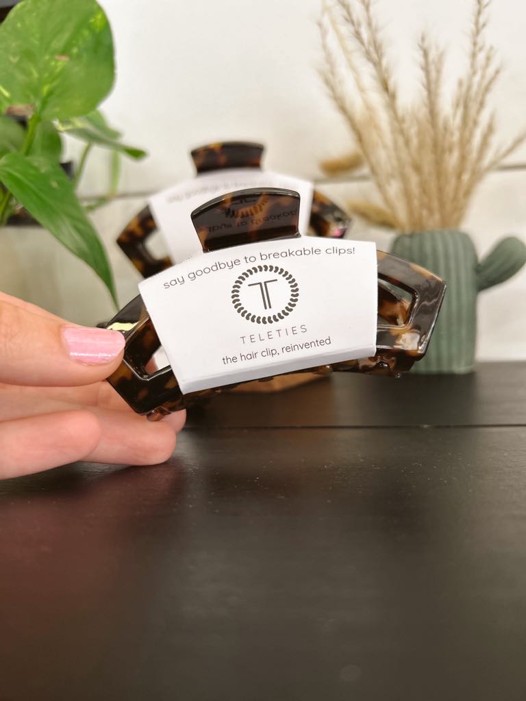 Open Tortoise Hair Clip