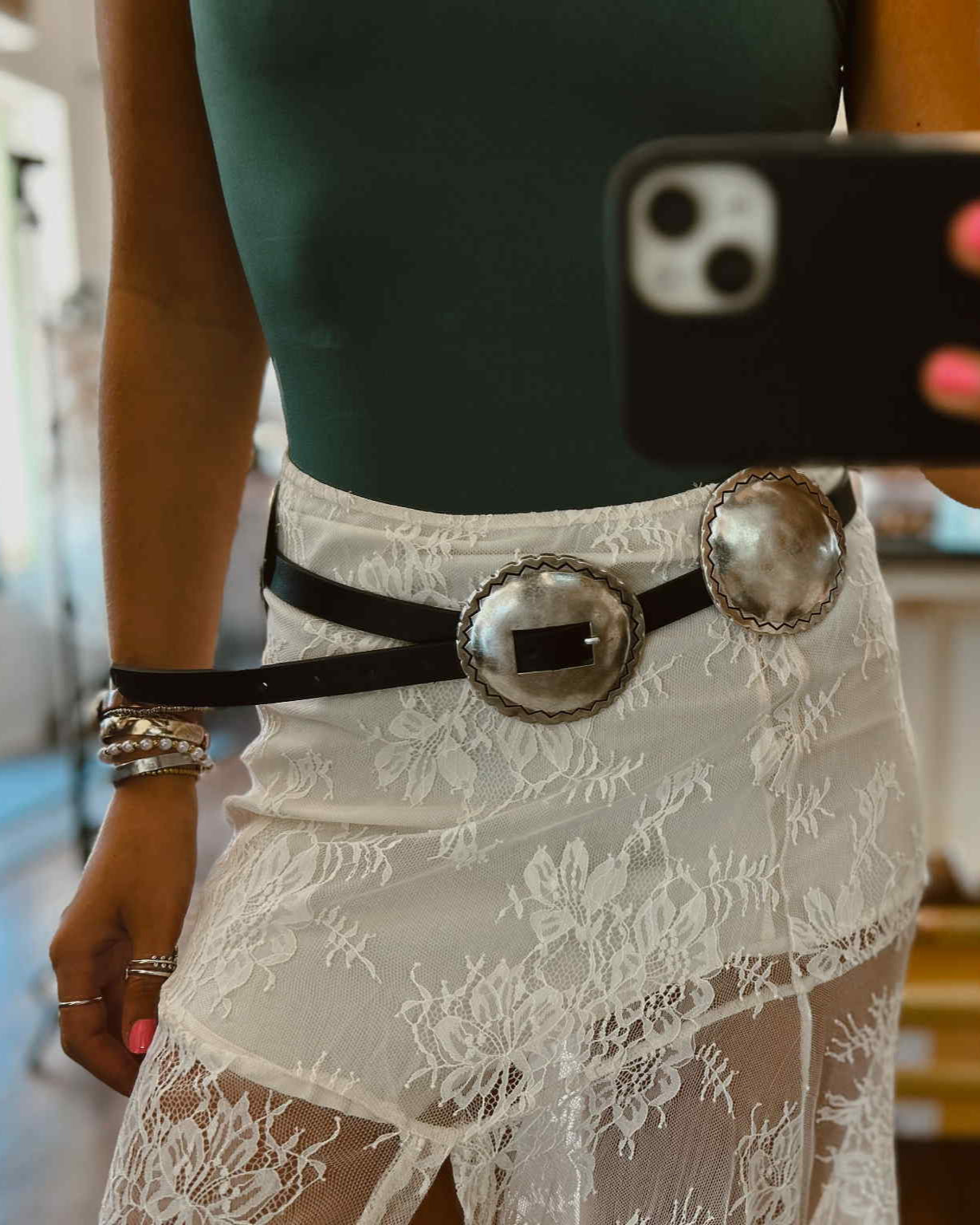 The Sedona Concho Statement Belt