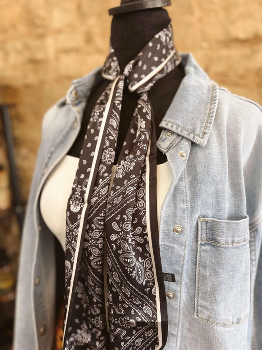 The Twilly Paisley Scarf