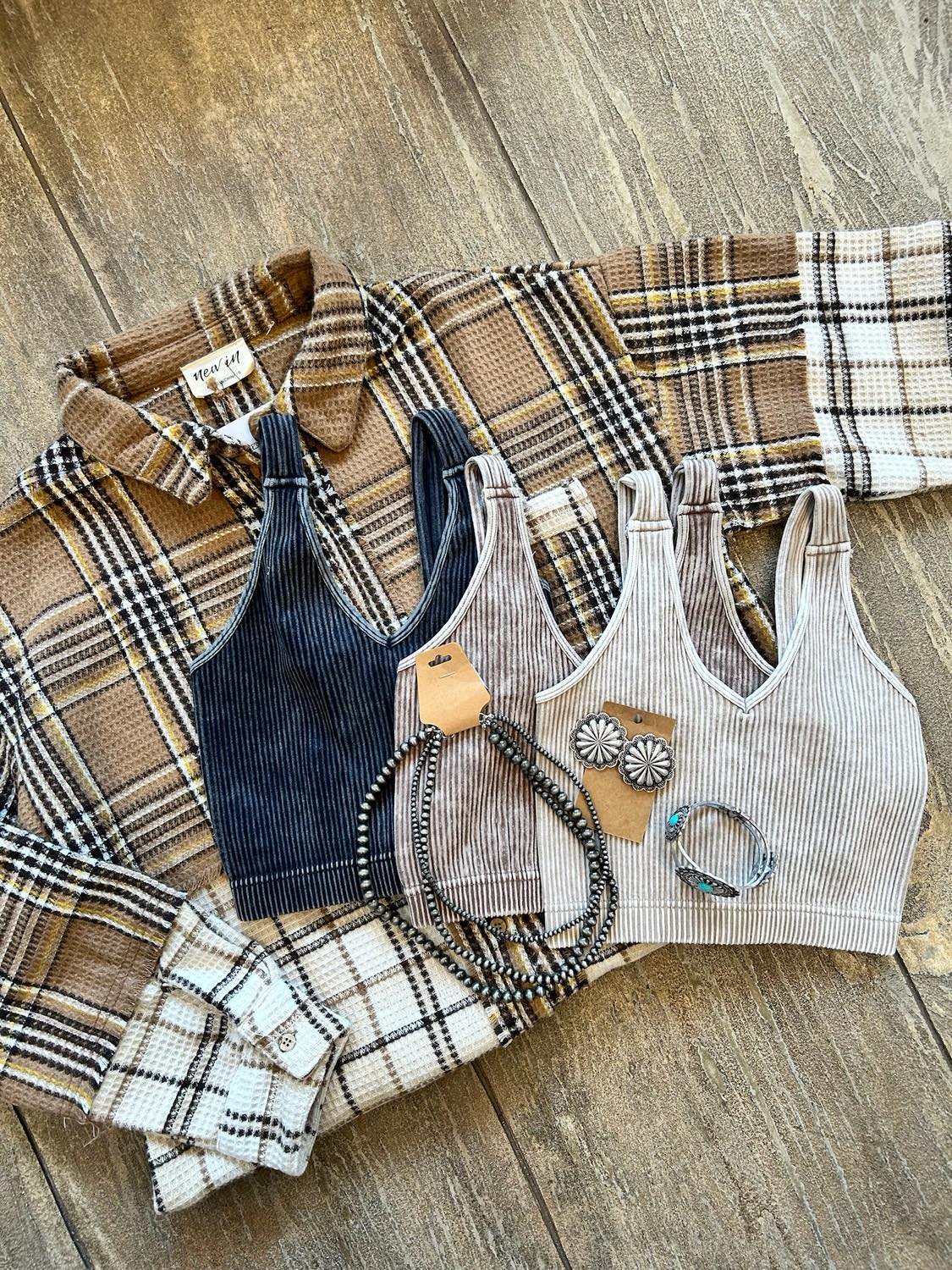 The Josie V-Neck Crop Top