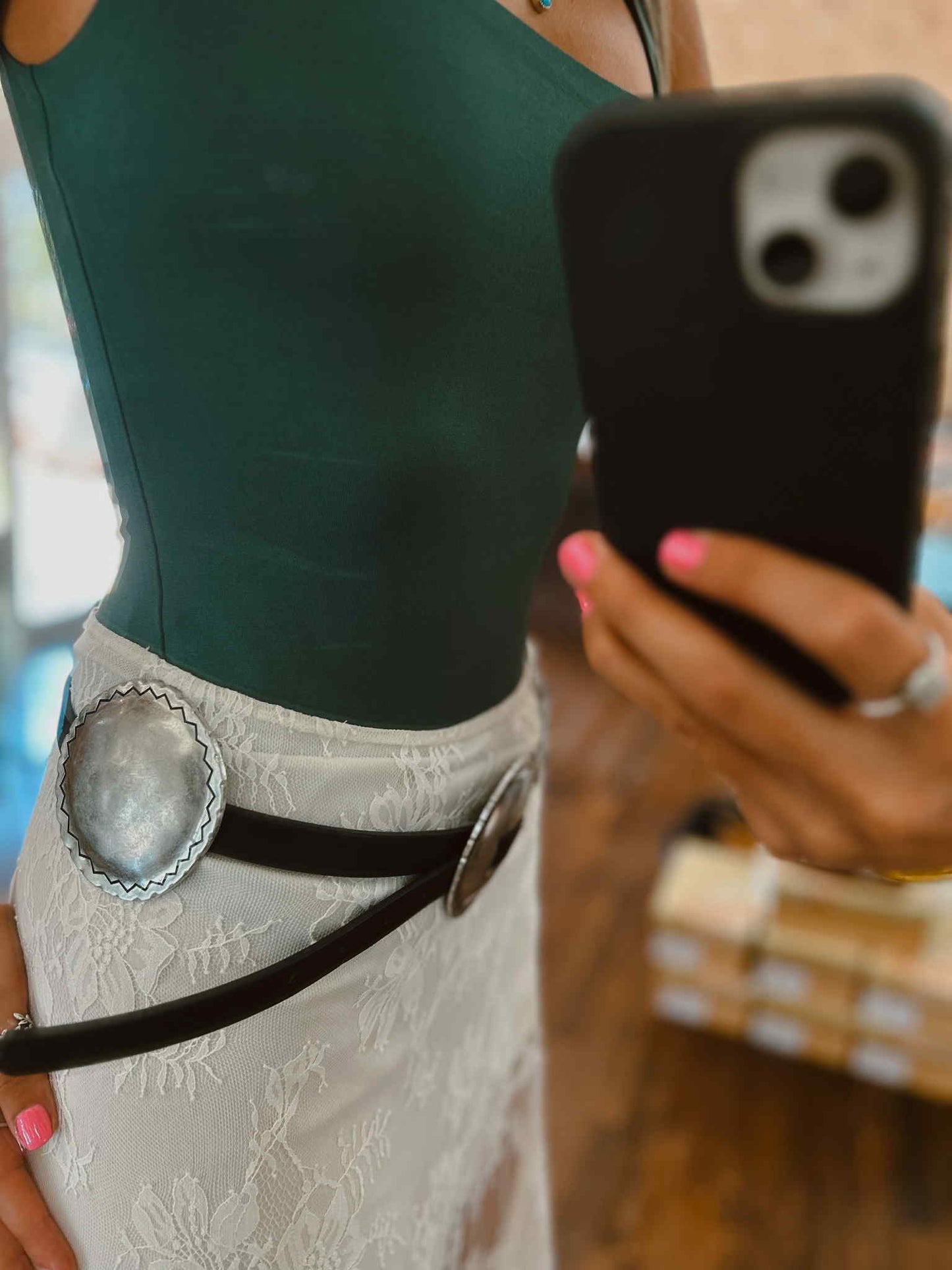 The Sedona Concho Statement Belt