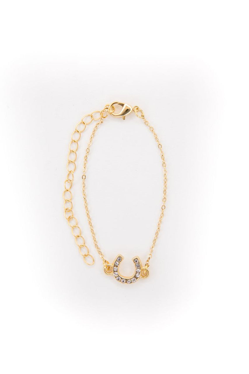 The Lucky Charm Horseshoe Bracelet