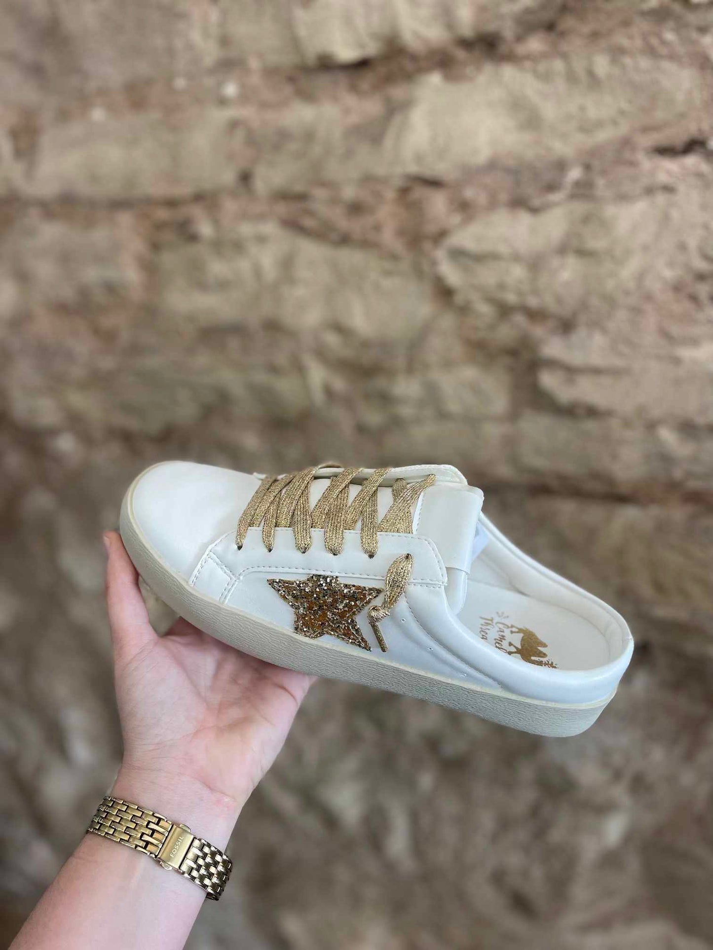 The Sierra Gold Star Sneakers