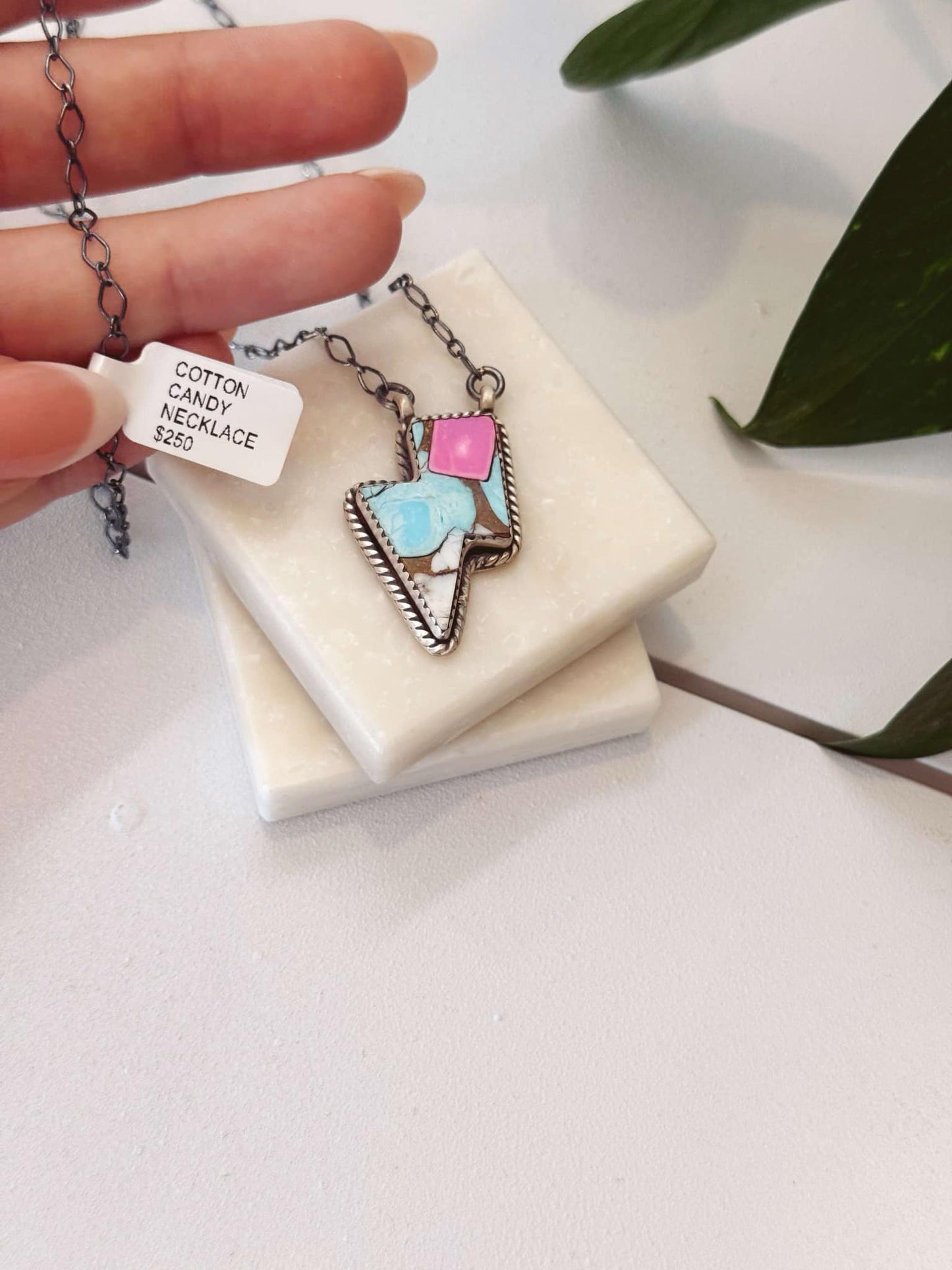 Authentic Electric Bloom Sterling Silver Necklace #319