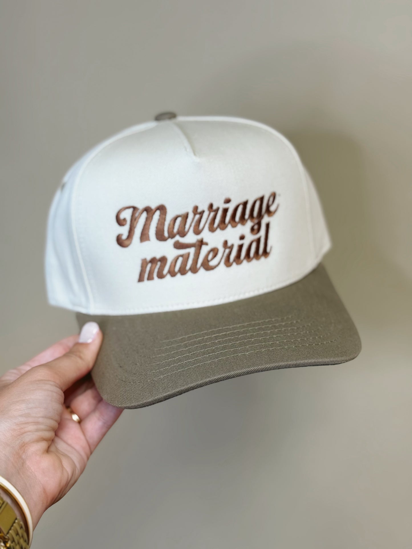 Marriage Material Trucker Hat