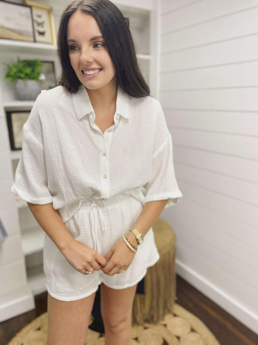 Beach Dayz White Set