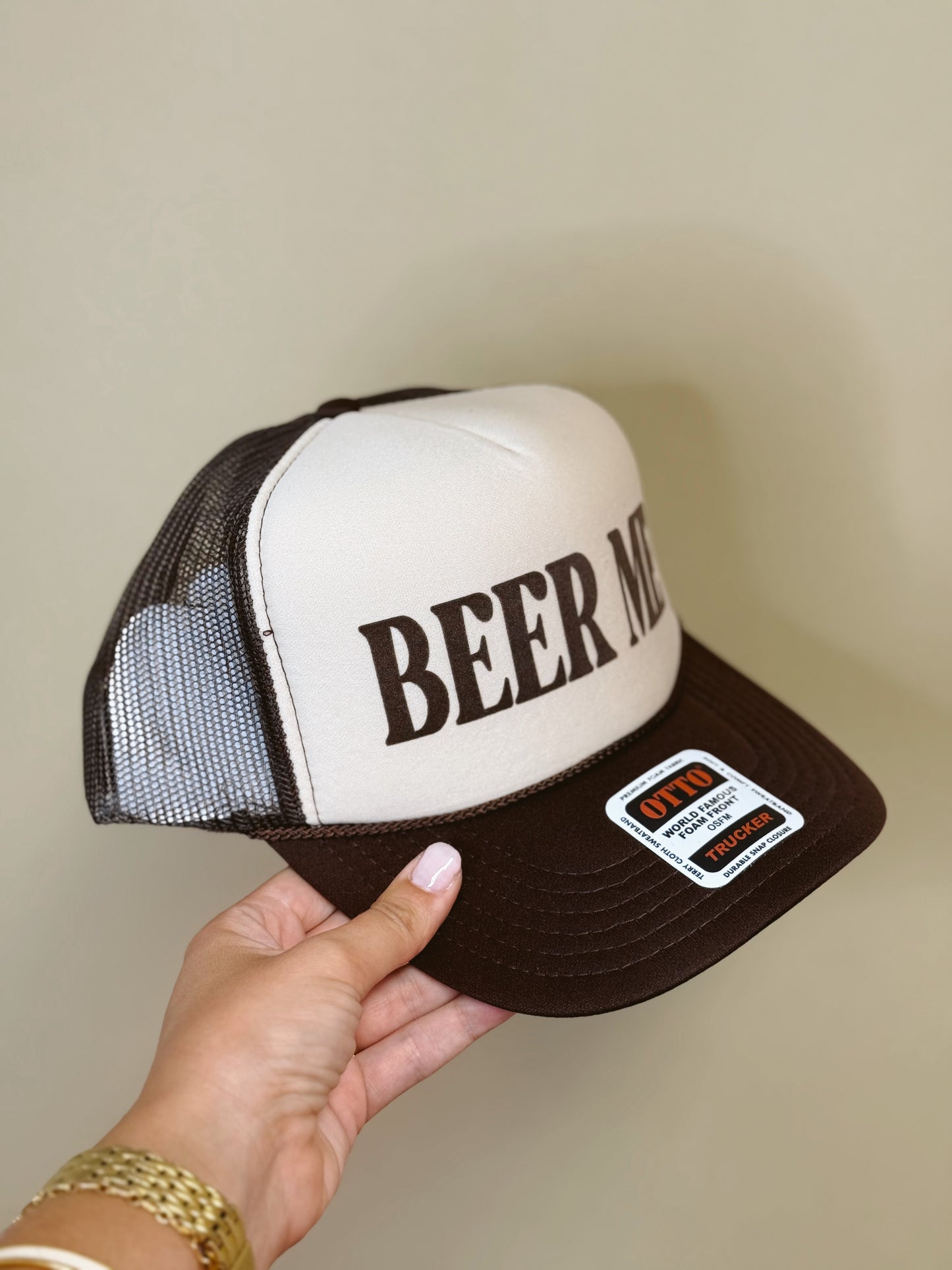 Beer Me Foam Trucker Hat