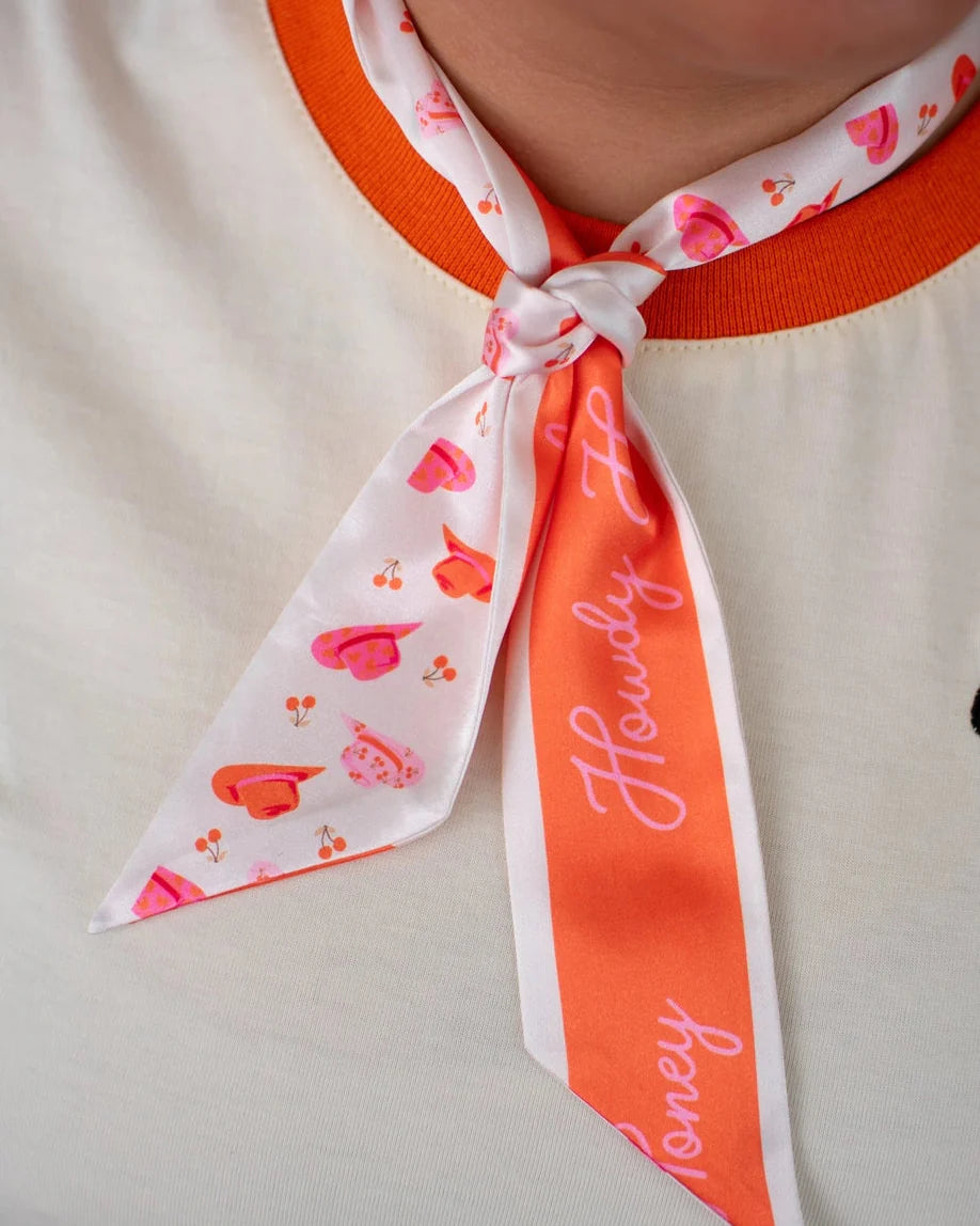 Howdy Honey Skinny Scarf