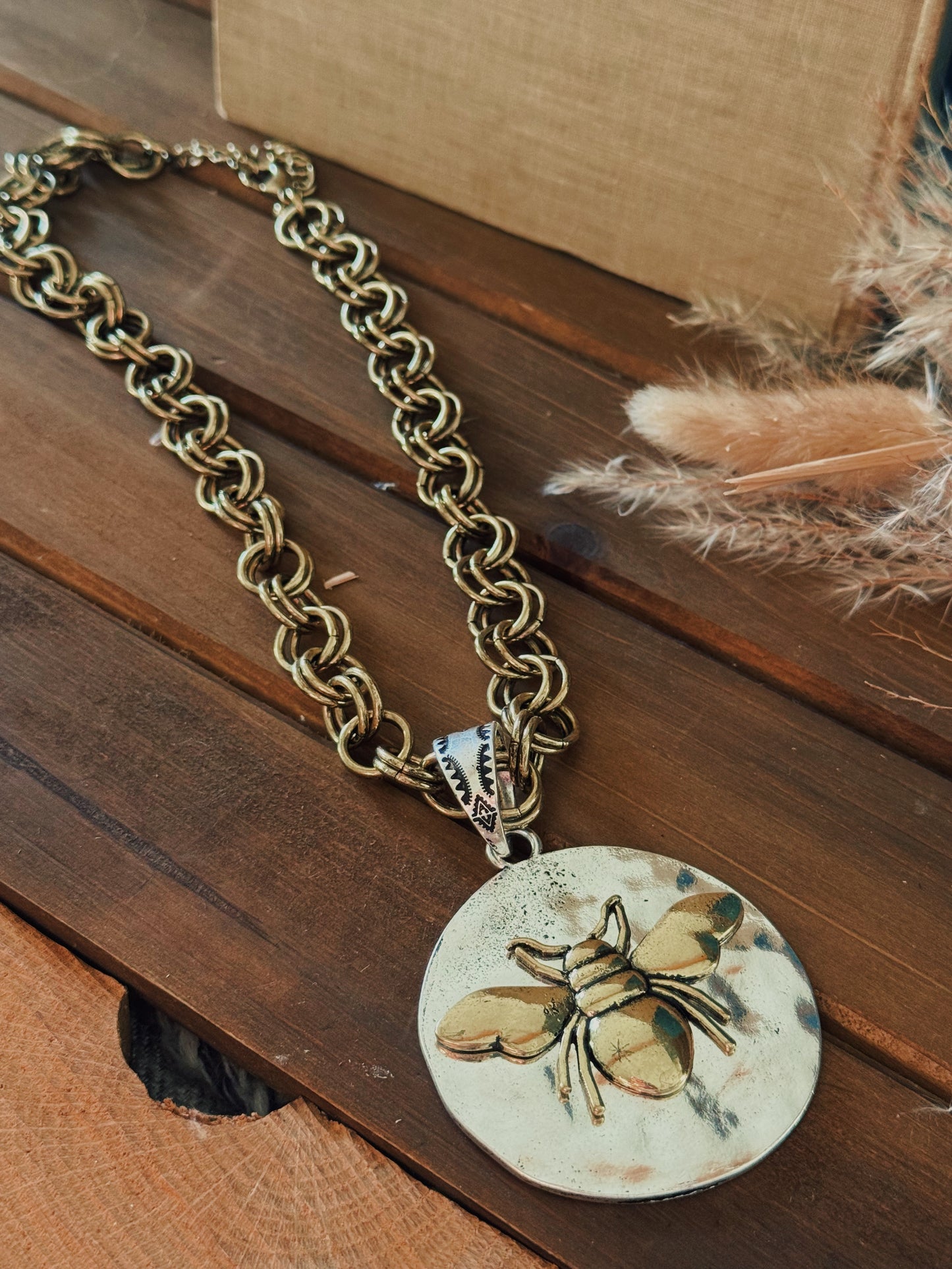 The Golden Hive Necklace