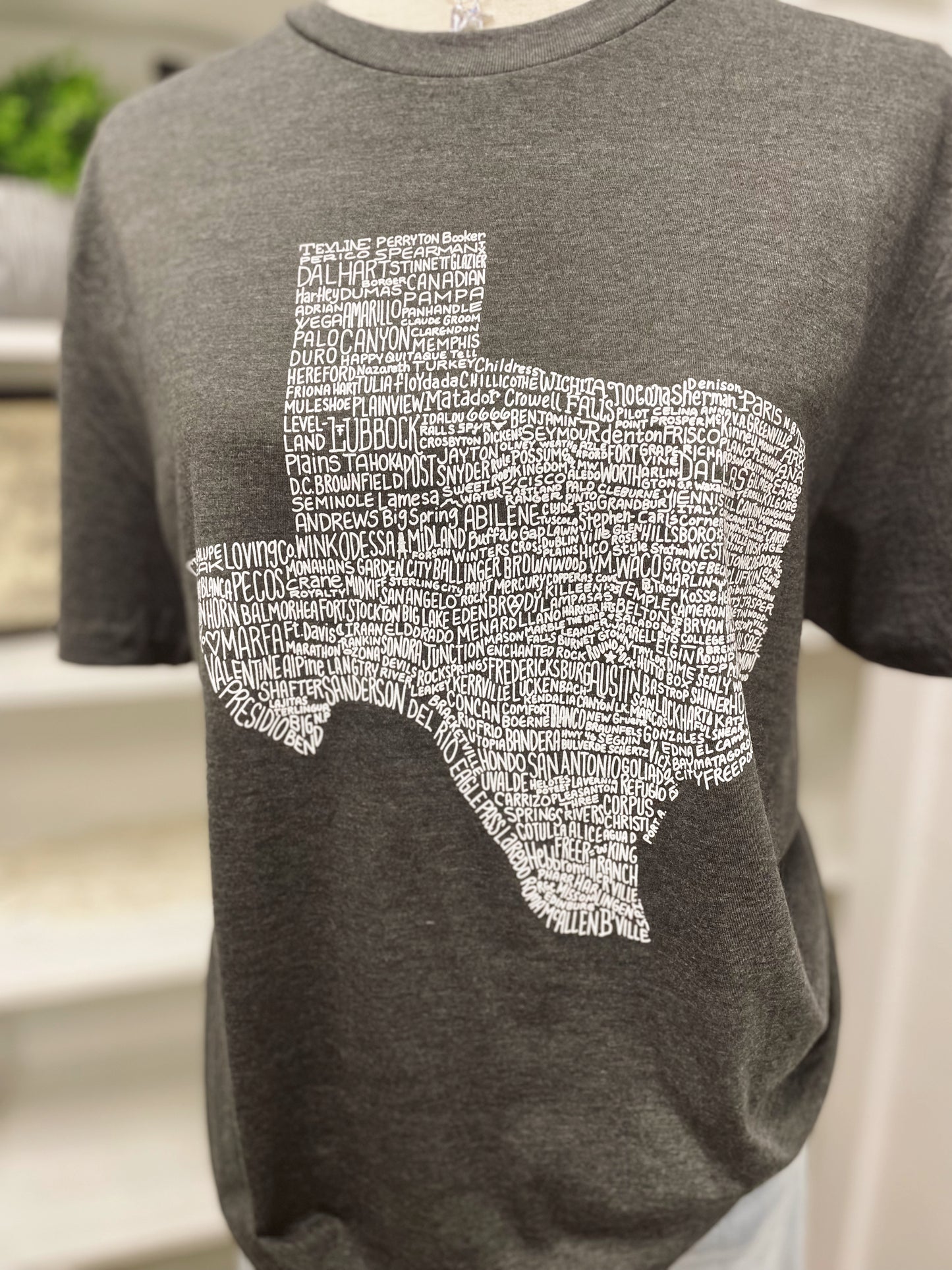 Texas Towns Graphic Tee