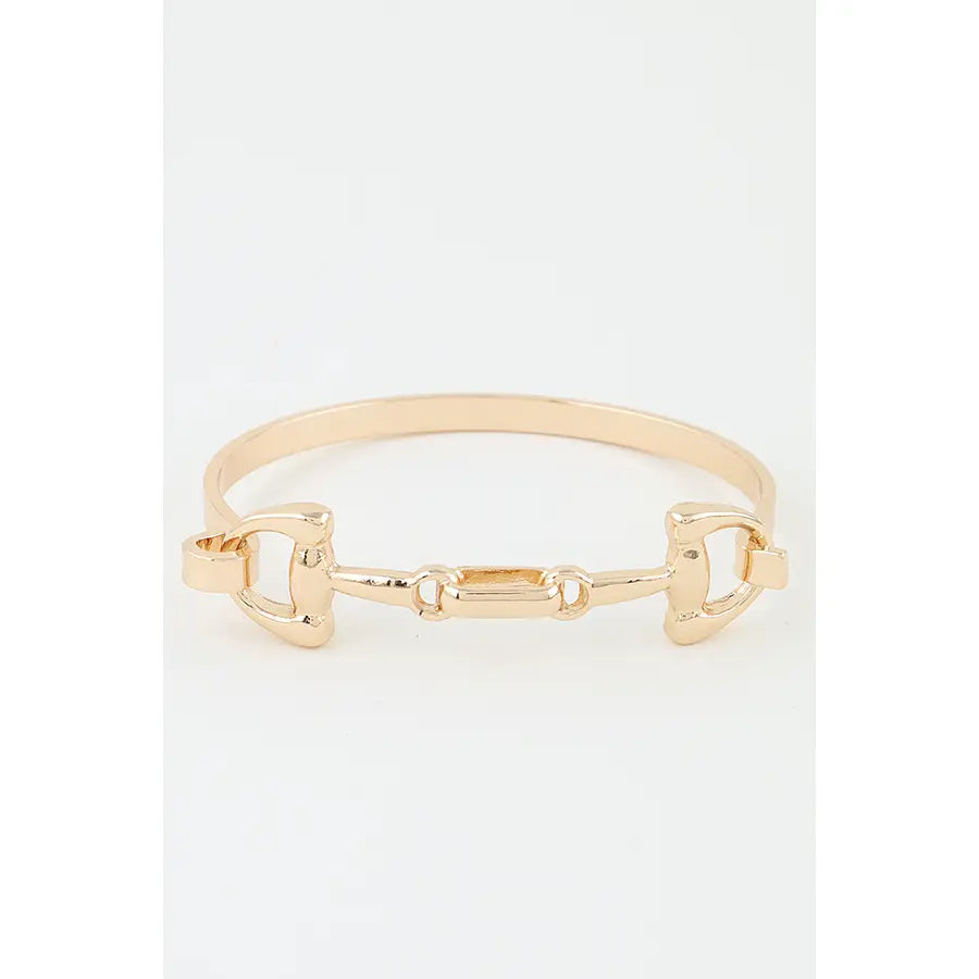 Golden Gallop Cuff Bracelet