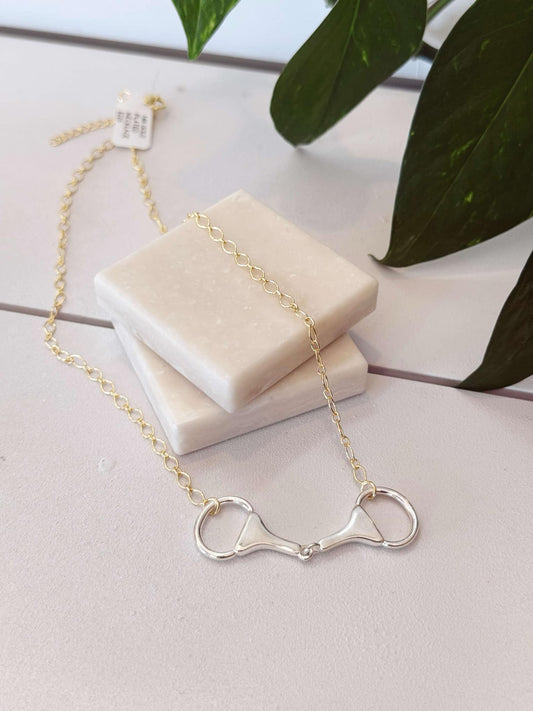 Authentic Equestrian Luxe Snaffle Necklace #317