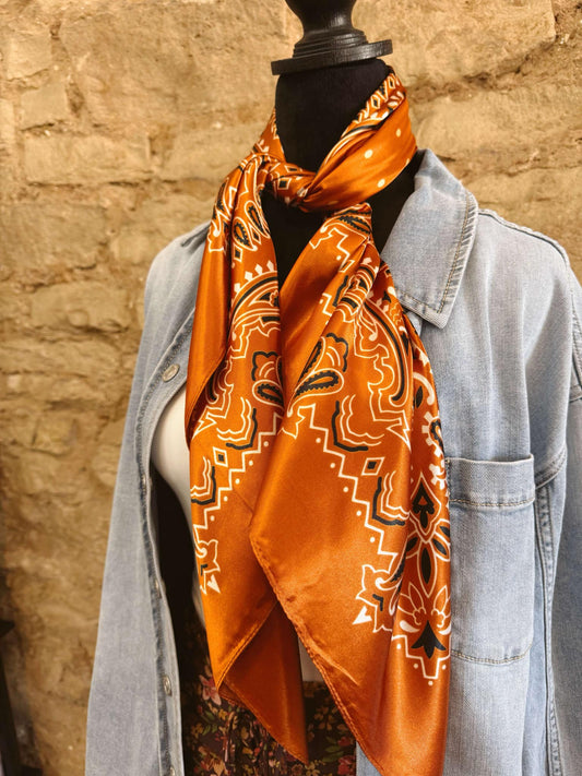 The Tuscan Citrus Twist Scarf