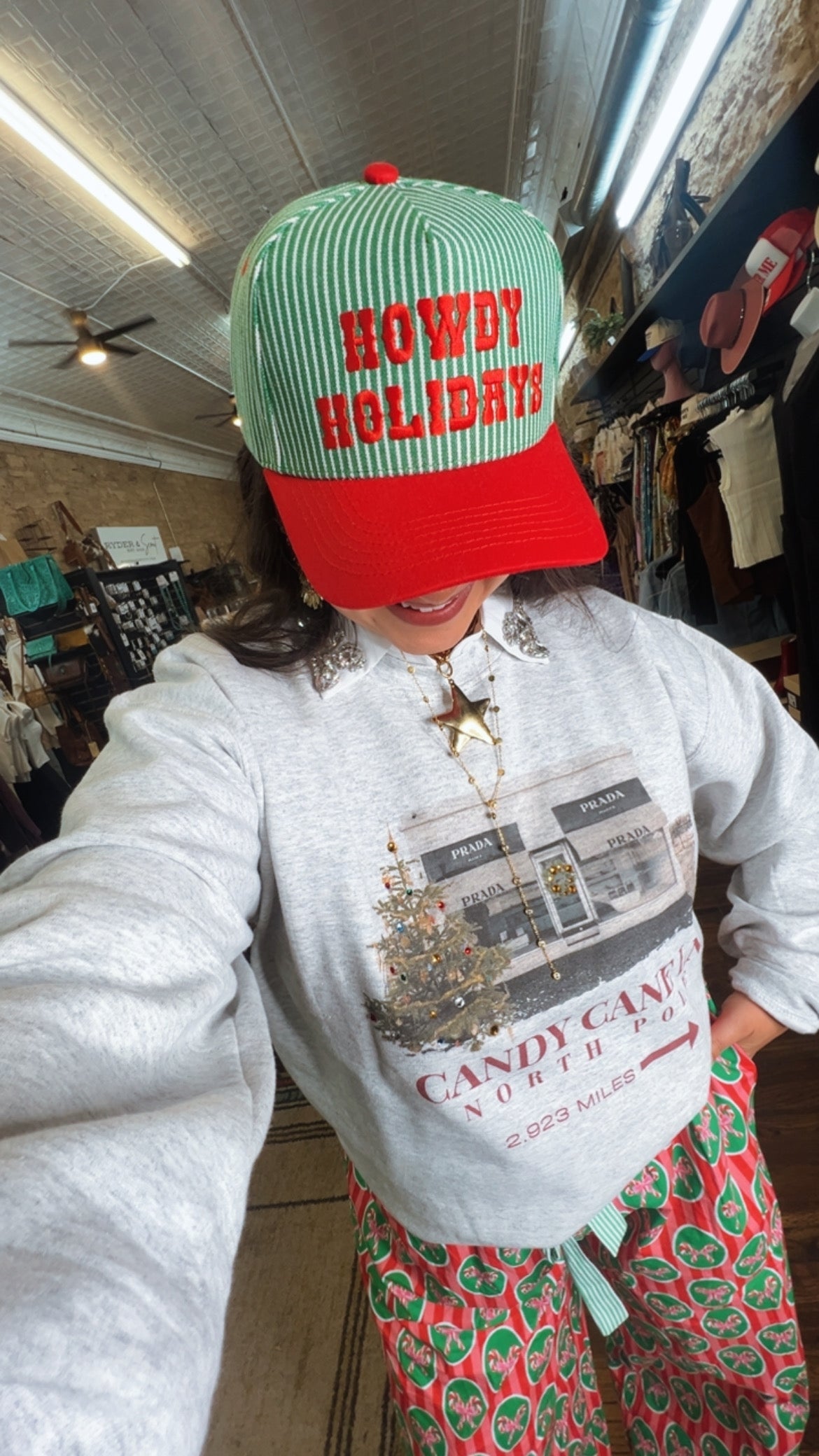 Howdy Holidays Trucker Hat