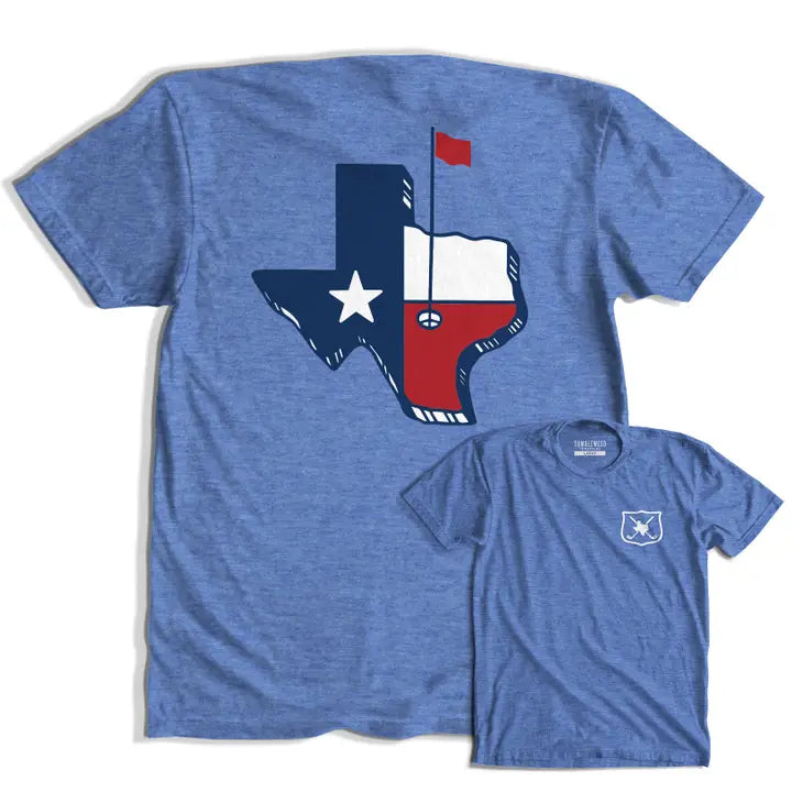 Texas Golf Flag Graphic Tee