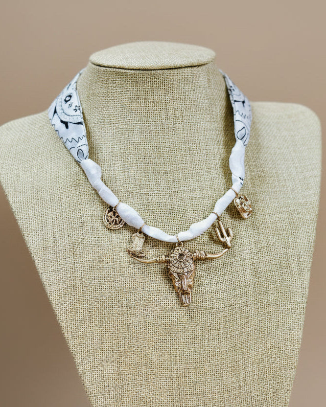 The Parker Bandana Necklace