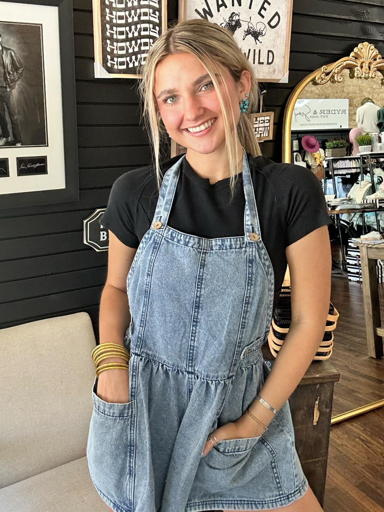 The Chicago Denim Romper